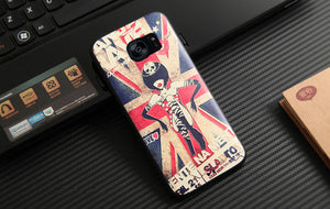 3D Painting Embossed  Superhero Cartoon Pattern Phone Case Cover For Samsung S8 plus