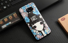 3D Painting Embossed  Superhero Cartoon Pattern Phone Case Cover For Samsung S8 plus