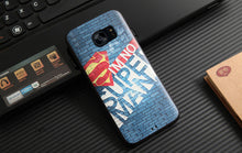 3D Painting Embossed  Superhero Cartoon Pattern Phone Case Cover For Samsung S8 plus