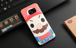 3D Painting Embossed  Superhero Cartoon Pattern Phone Case Cover For Samsung S8 plus