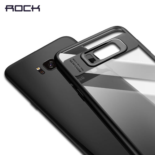 For Samsung Galaxy S8 Case,  Full Protective Slim TPU & Acrylic Transparent