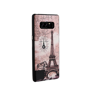 For Samsung Galaxy note 8 Case 3D Pattern Sculpture TPU Cases