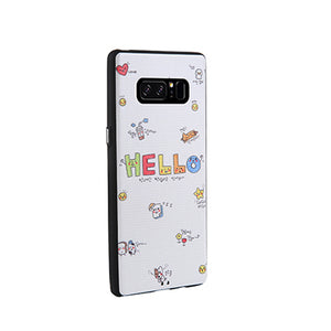 For Samsung Galaxy note 8 Case 3D Pattern Sculpture TPU Cases