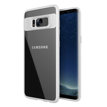 For Samsung Galaxy S8 Case TPU+Acrylic Transparent Back Cover