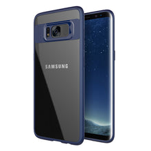 For Samsung Galaxy S8 Case TPU+Acrylic Transparent Back Cover