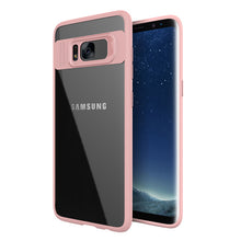 For Samsung Galaxy S8 Case TPU+Acrylic Transparent Back Cover