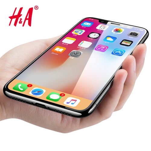 Full Cover Screen Protector For iPhone X Tempered Glass