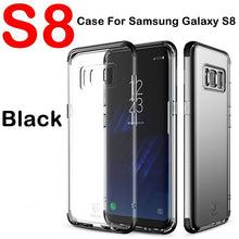 Baseus Cover For Samsung Galaxy S8 Clear Simple Anti-knock Double TPU Armor